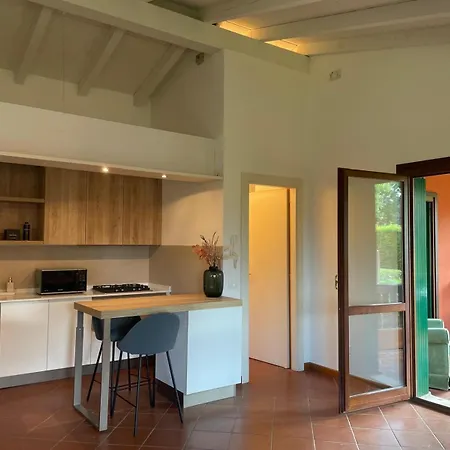 Garda Golf Trilocale Con Veranda E Piscina 公寓