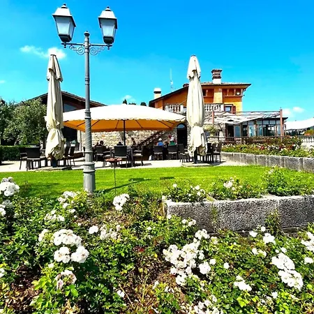 公寓 Garda Golf Trilocale Con Veranda E Piscina